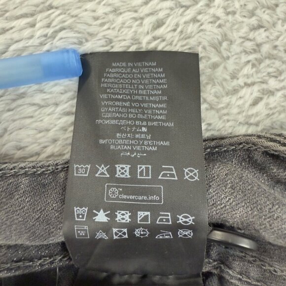 G Star RAW Lynn Mid Skinny Black Denim Jeans Women’s Size 26 x 32 US - Picture 14 of 16